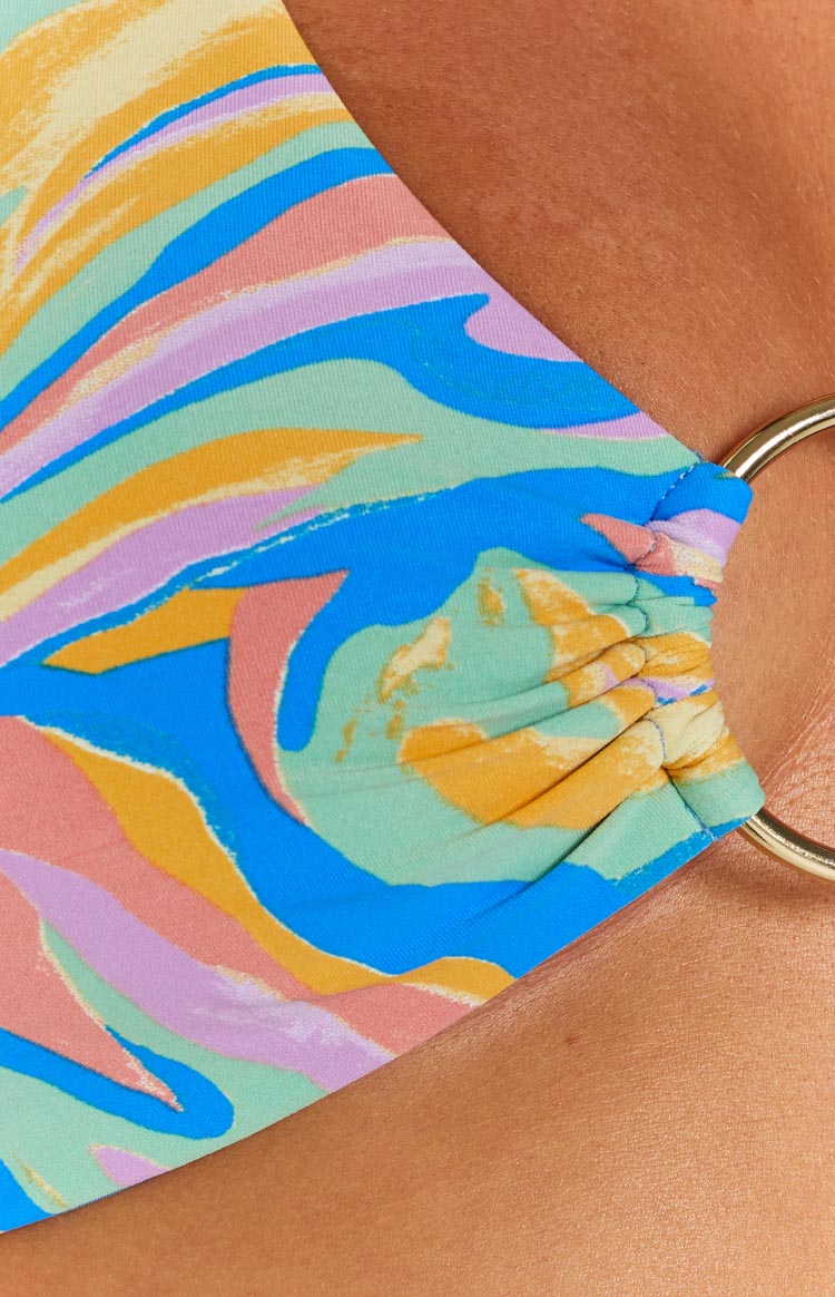 9.0 Swim Banks Multi Cut Out One Piece Image