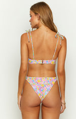 9.0 Swim Bianca Painted Floral Bikini Bottoms Image