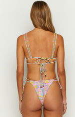 9.0 Swim Sumba Painted Floral Bikini Top Image