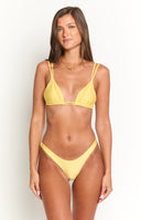 9.0 Swim Sumba Yellow Bikini Top