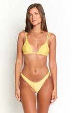 9.0 Swim Sumba Yellow Bikini Top Image