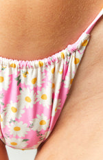 9.0 Swim Sydney Pink Daisy Bikini Bottoms Image