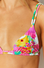 9.0 Swim Sumba Floral Print Bikini Top Image