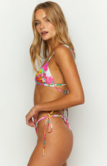 9.0 Swim Sumba Floral Print Bikini Bottoms Image