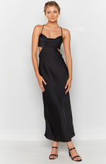 Taleah Cut Out Maxi Dress Black Image