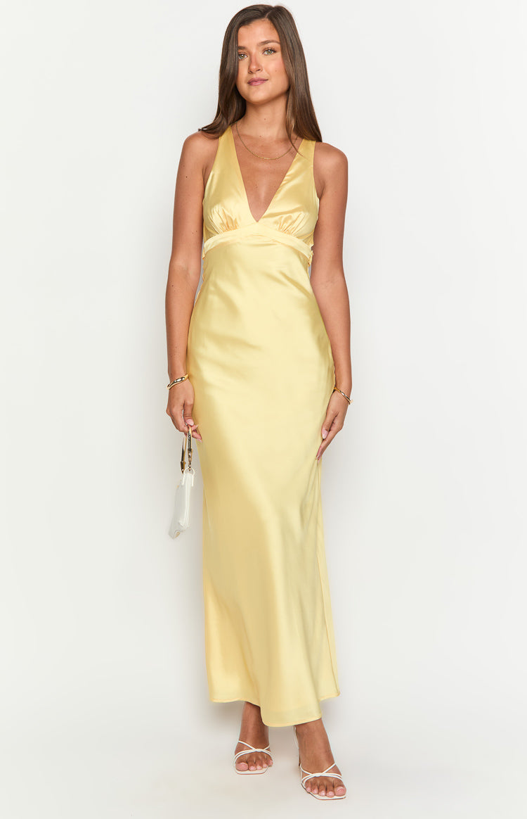 Andison Yellow Maxi Dress Image