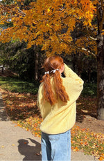 Ace Yellow Oversized Sweater Image