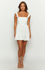 Adair White Mini Dress Image