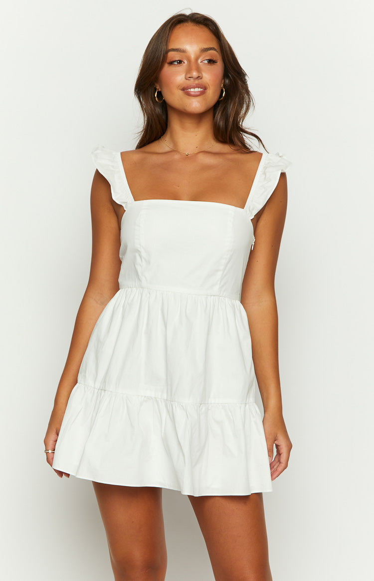 Adair White Mini Dress Image