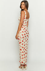 Alonica Rosie Cream Maxi Dress Image