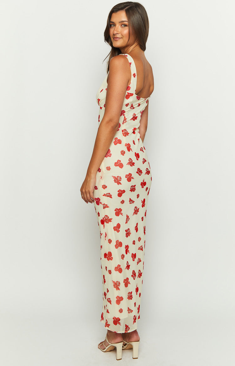 Alonica Rosie Cream Maxi Dress Image