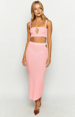 Annabella Pink Crop Top Image