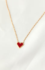 Aria Gold Heart Necklace Image