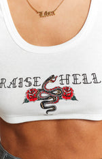 Arizona Raise Hell White Tank Image