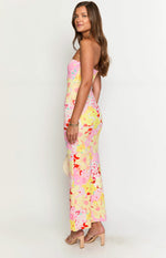 Arizona Strawberry Girl Print Maxi Dress Image