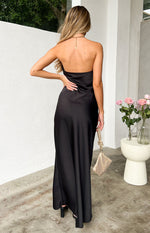 Ashley Black Formal Maxi Dress Image