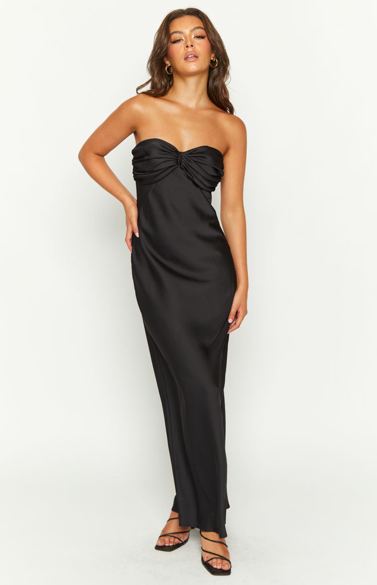 Ashley Black Formal Maxi Dress Image