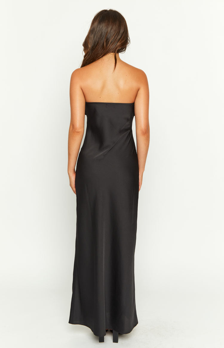 Ashley Black Formal Maxi Dress Image