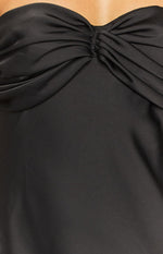 Ashley Black Formal Maxi Dress Image