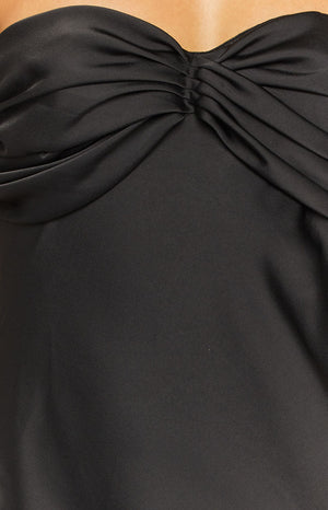 Ashley Black Formal Maxi Dress