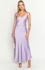 Aviva Purple Maxi Dress Image