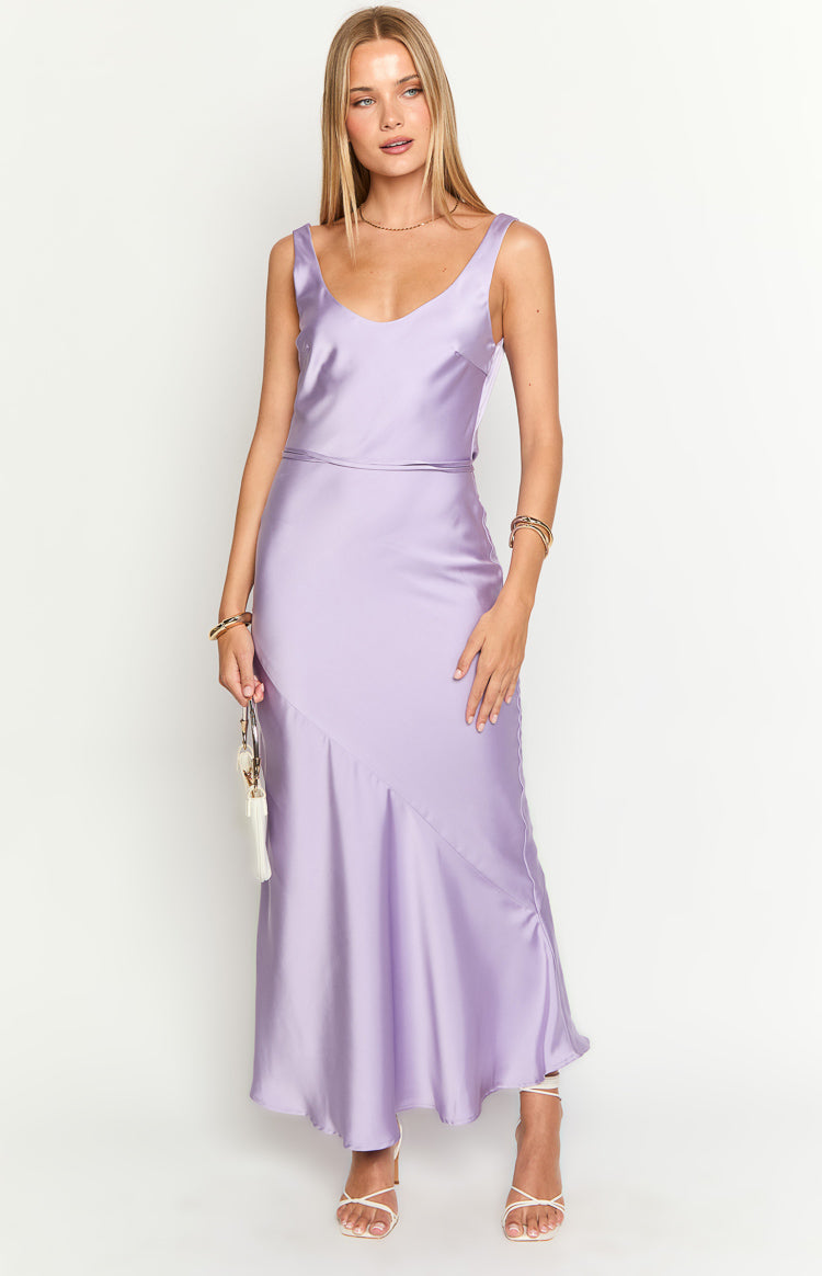 Aviva Purple Maxi Dress Image