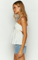 Axl White Halter Top Image