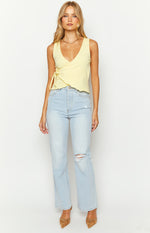 Azura Light Wash Denim Jeans Image