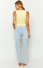 Azura Light Wash Denim Jeans Image