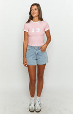 BB13 Pink Baby Tee Image