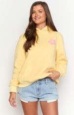 Beginning Yellow Hibiscus Hoodie Image