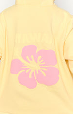 Beginning Yellow Hibiscus Hoodie Image