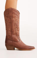 Billini Ottile Tan Cowboy Boots Image