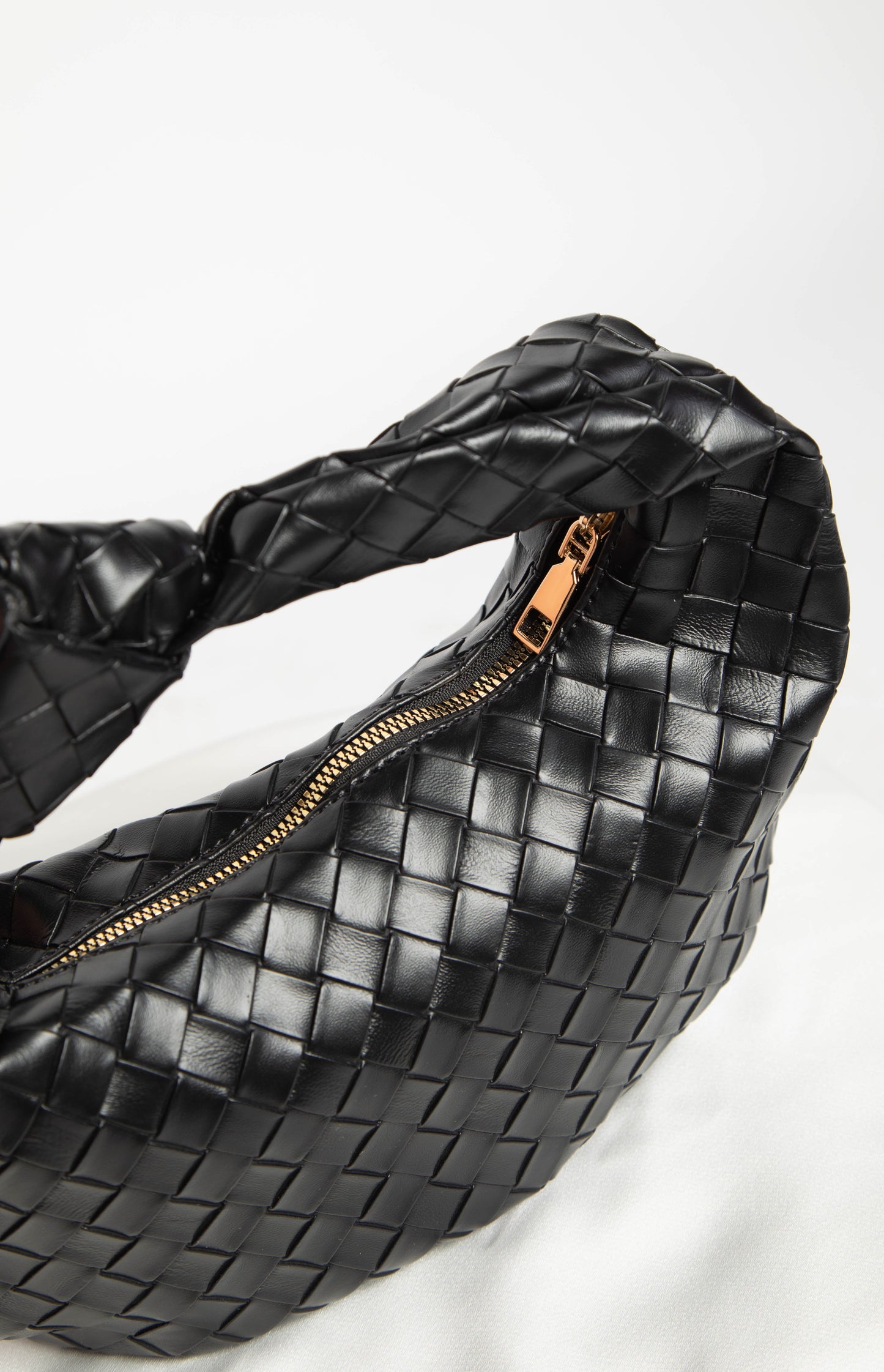 Rylie Black PU Shoulder Bag