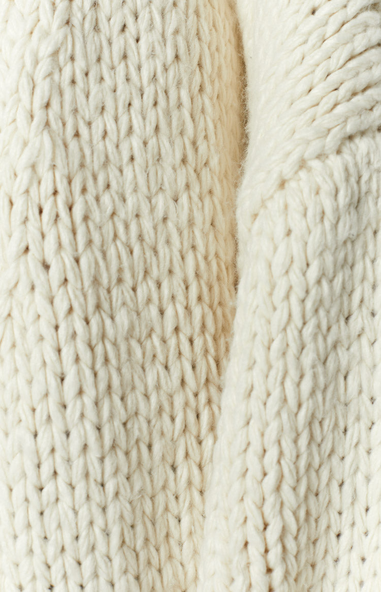 Bad Habits Cream Knit Cardigan Image