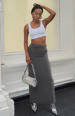 Banksi Grey Maxi Skirt Image