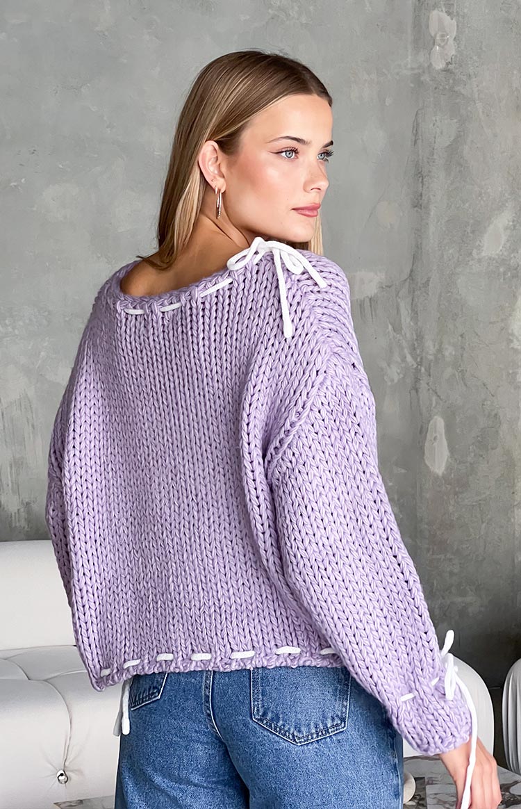 Bea Lilac Sweater Image