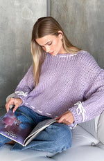 Bea Lilac Sweater Image