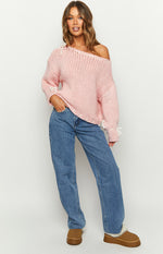 Bea Baby Pink Sweater Image