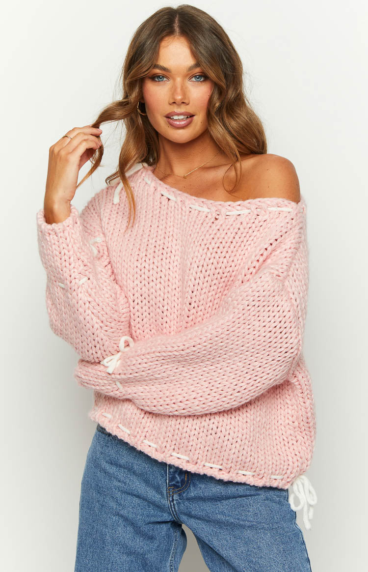 Bea Baby Pink Sweater Image