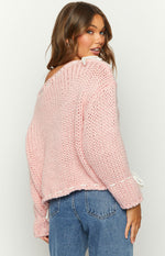 Bea Baby Pink Sweater Image