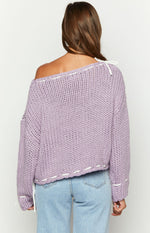 Bea Lilac Sweater Image