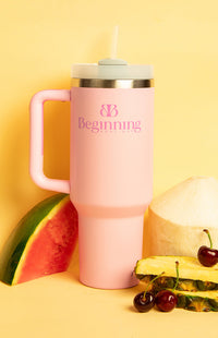 Beginning Boutique Miss Sippy Bubblegum Tumbler (FREE OVER $300)