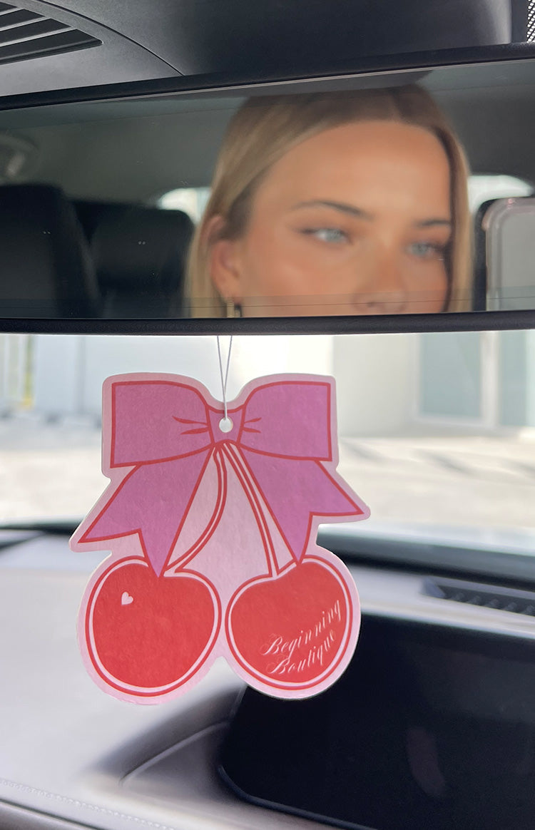 Beginning Cherry Bow Air Freshener Image