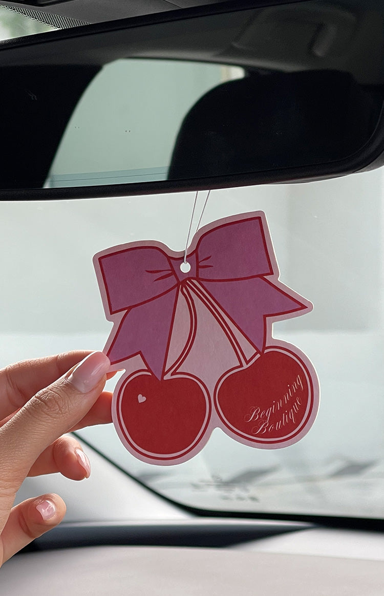 Beginning Cherry Bow Air Freshener Image