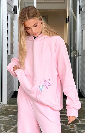 Beginning Pink Star Hoodie