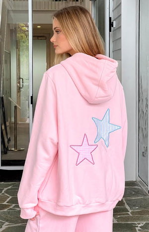 Beginning Pink Star Hoodie