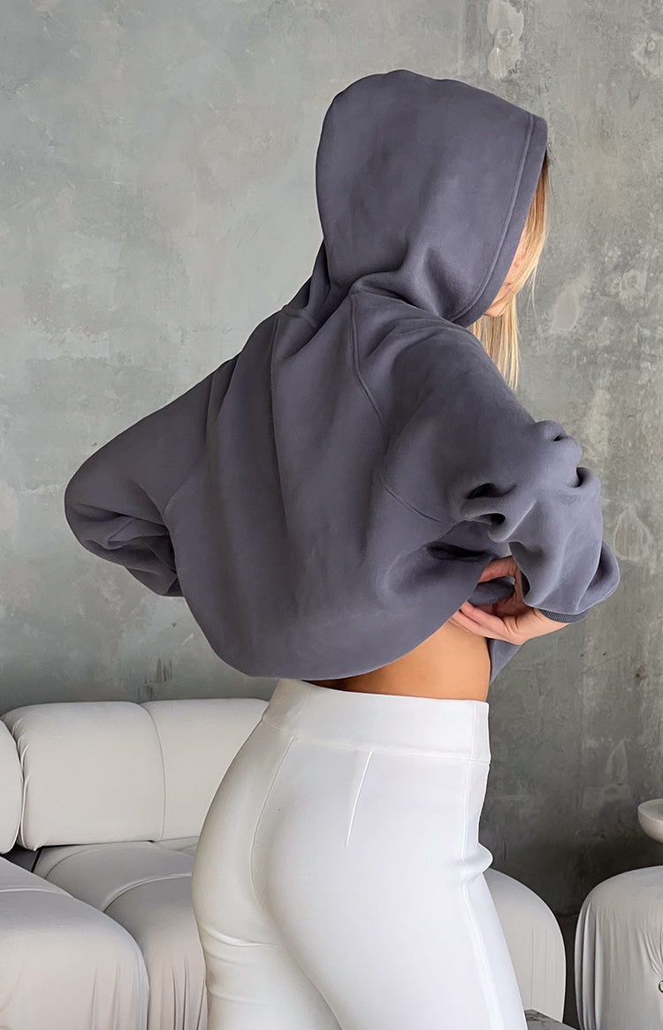 Beginning Slate Bubble Hoodie Image