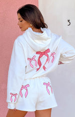 Beginning White Sweetie Hoodie Image