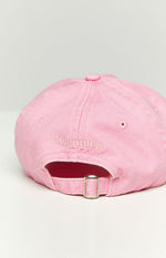 Beginning Boutique Pink Washed Cap Image